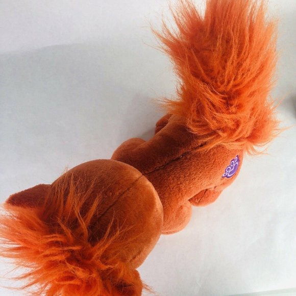 Build A Bear Disney Palace Pets Aurora Plush Orange Treasure Cat Ariel Stuffed - Picture 12 of 12